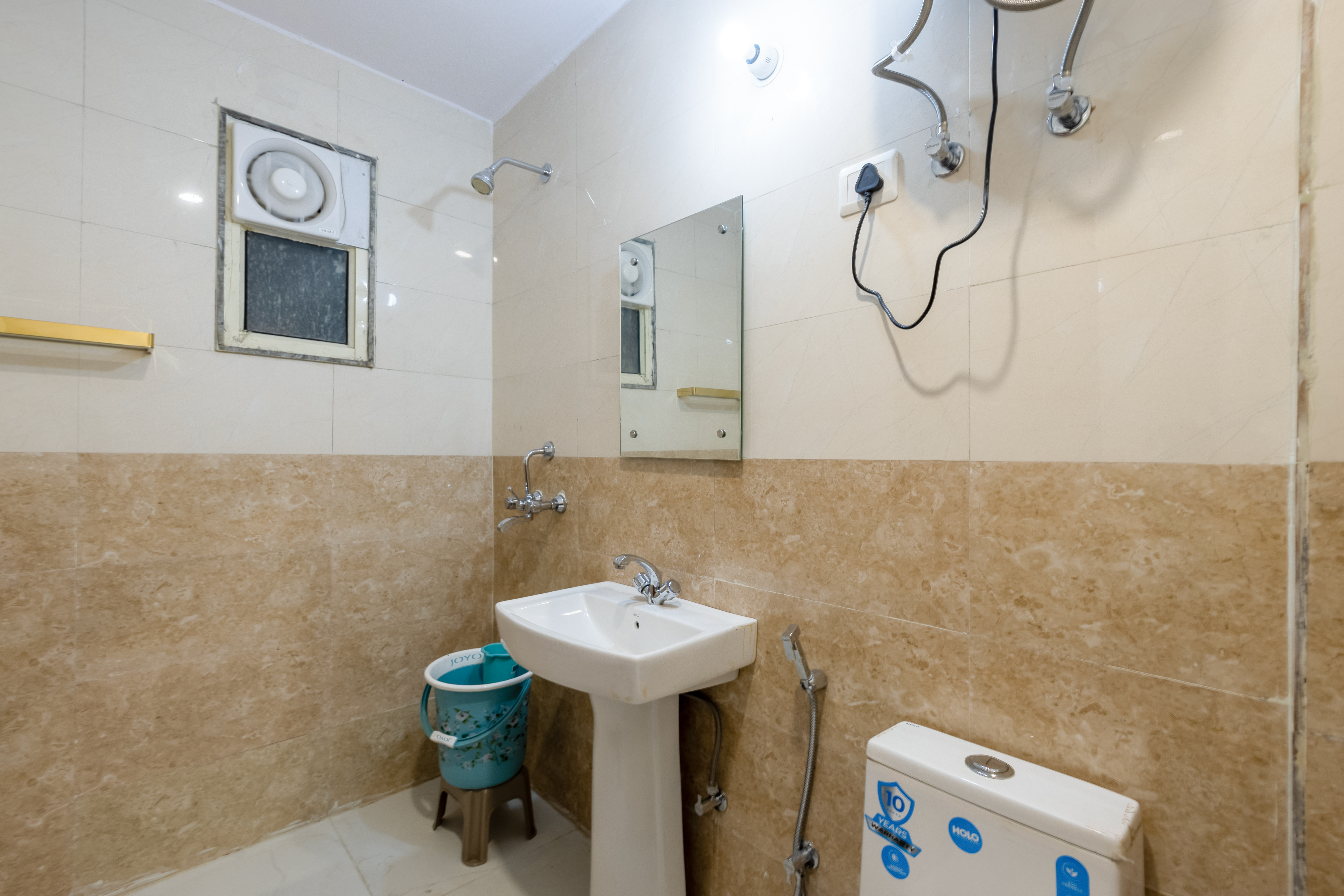 Modern attached bathroom